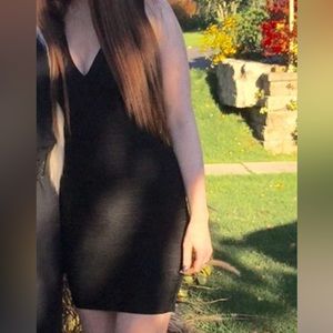 Herve leger black bandage dress